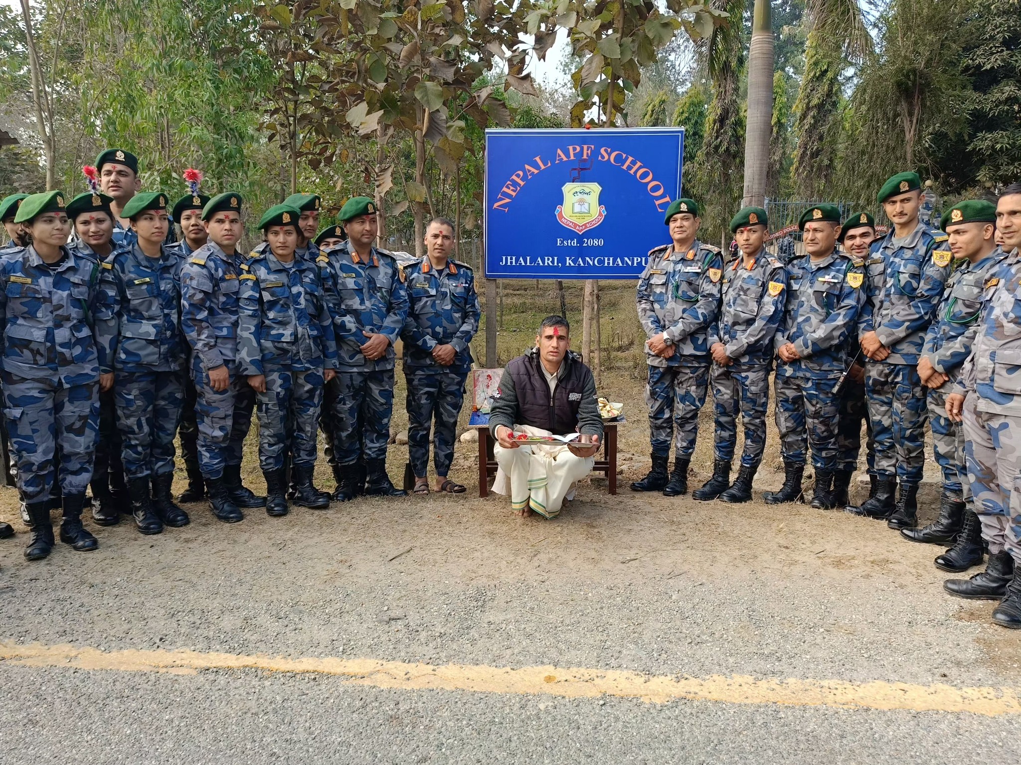 कञ्चनपुरमा एपीएफ विद्यालय सञ्चालन हुँदै, भर्ना खुल्यो