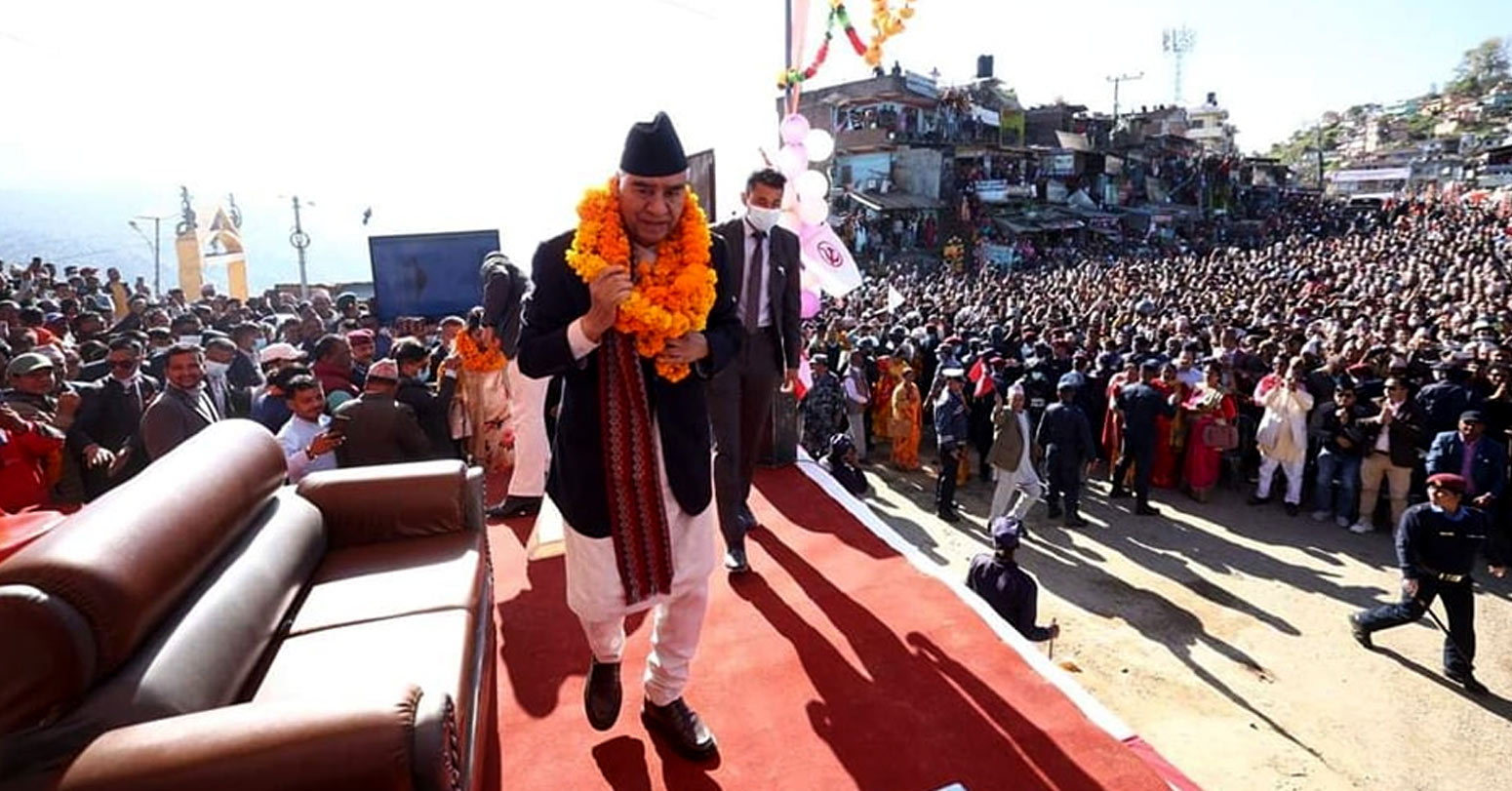 एक हप्ताका लागि गृहजिल्ला आउँदै पूर्वप्रधानमन्त्री देउवा, के-के छन् कार्यक्रम ?