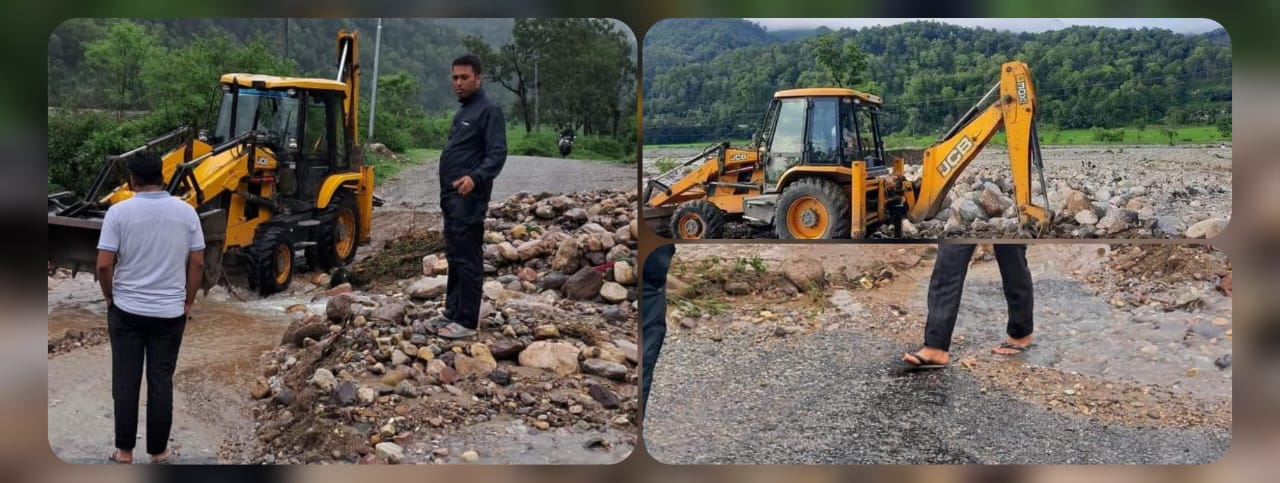 बुडर–जोगबुढा सडक सुचारु गर्न परशुरामका मेयर सहितको टोली खटियो